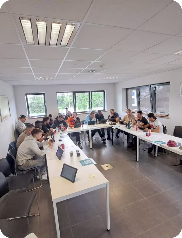 TTC Staff in a meeting